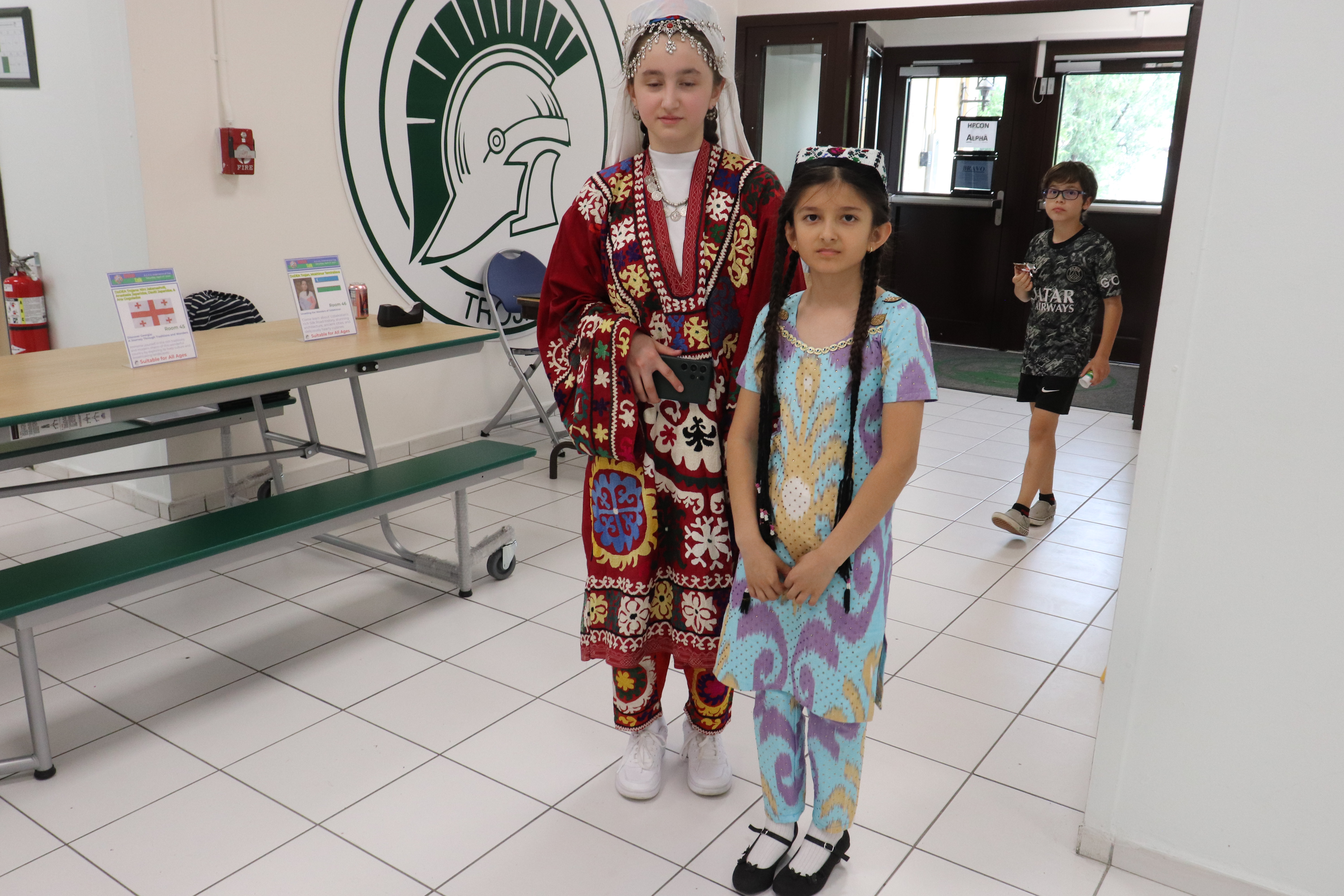 students with traditional outfits 5